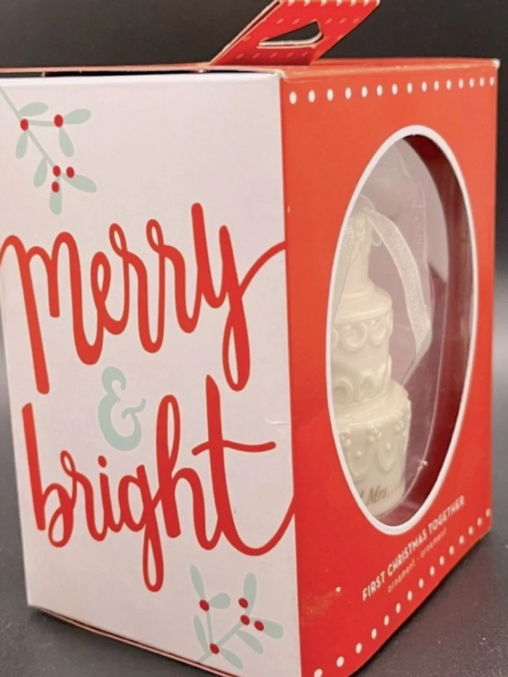 ⭐️NEW⭐️ American Greetings “1st Christmas Together” 2017 Ornament